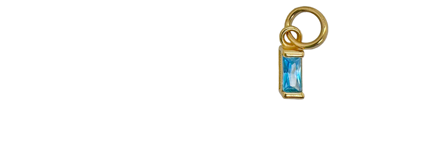 18K gold-filled Signature Birthstone Charms