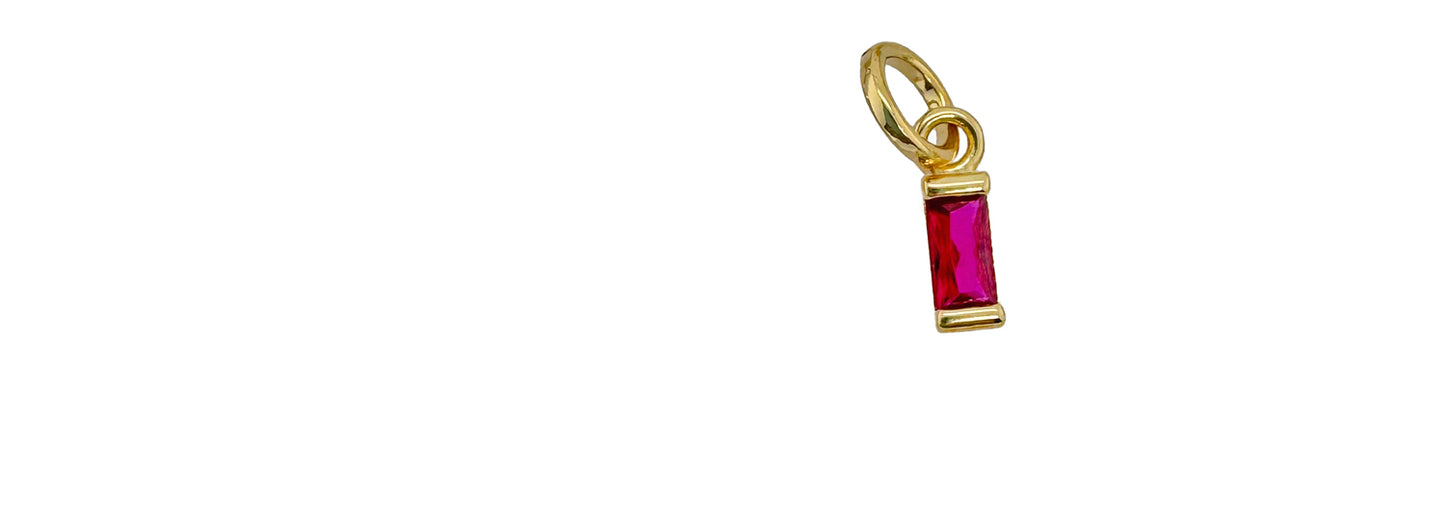 18K gold-filled Signature Birthstone Charms