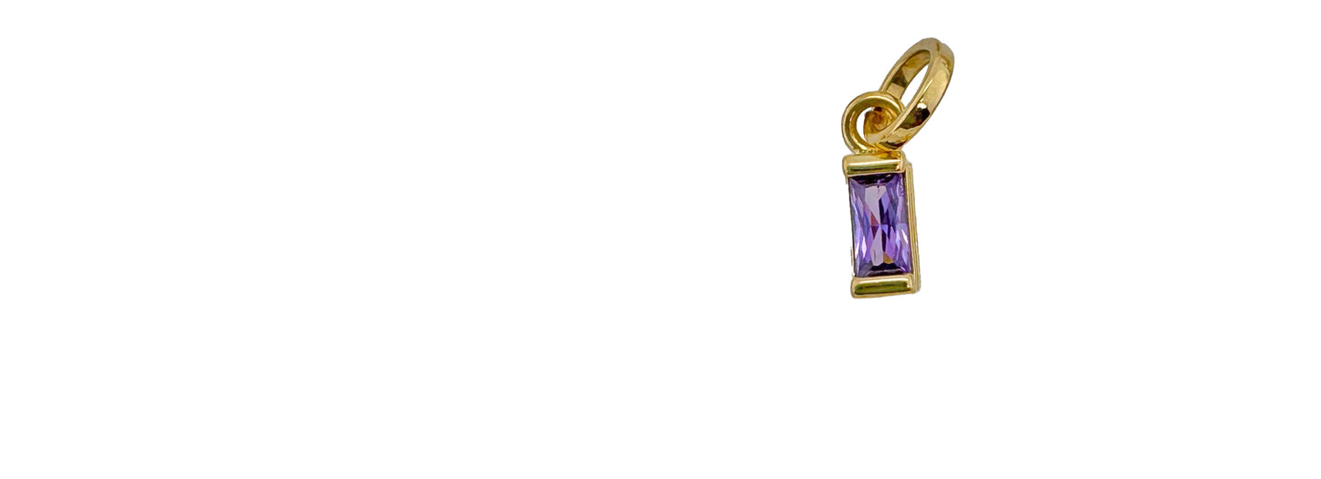 18K gold-filled Signature Birthstone Charms