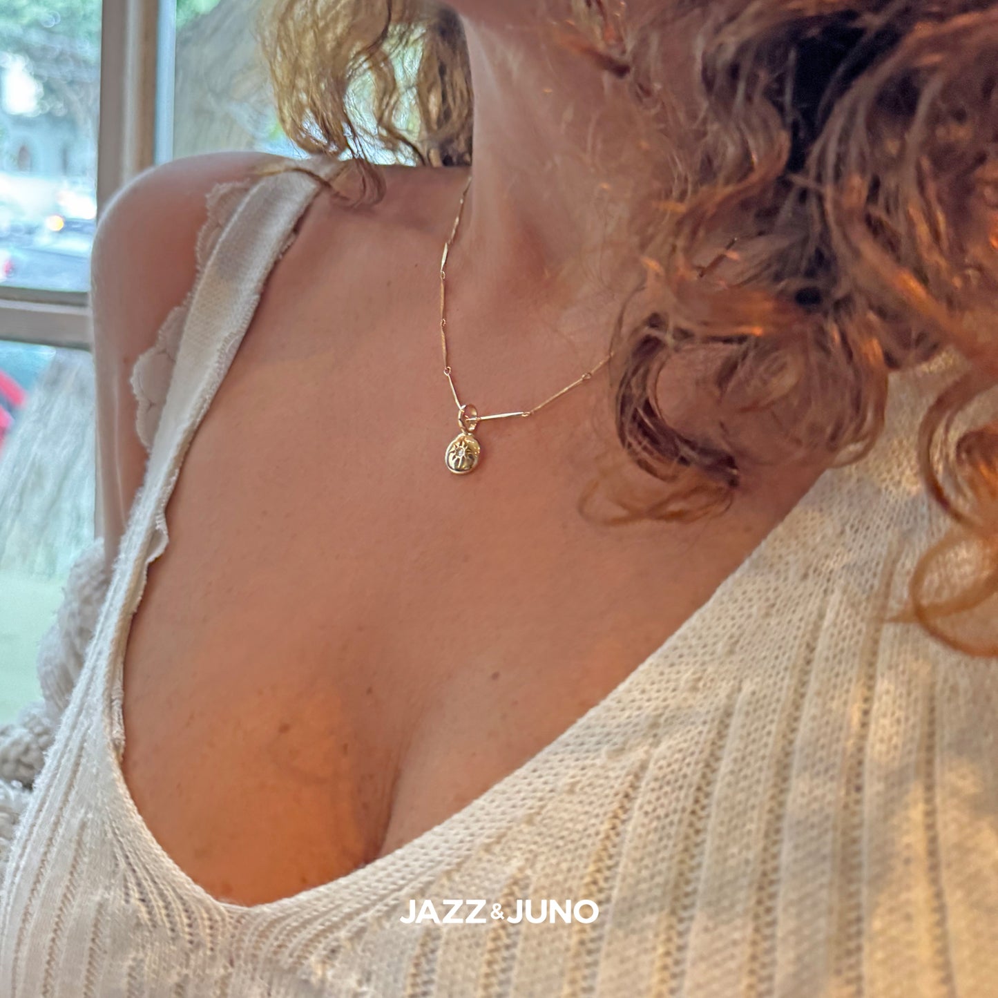 18K gold-filled Straw Silk Chain