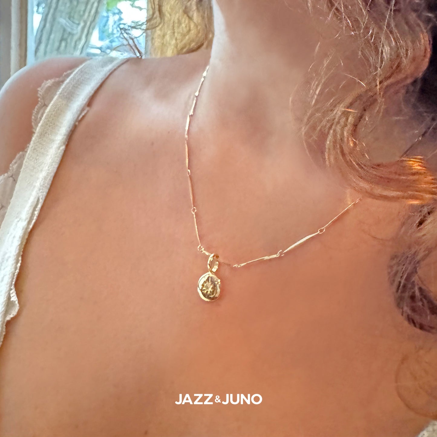 18K gold-filled Straw Silk Chain