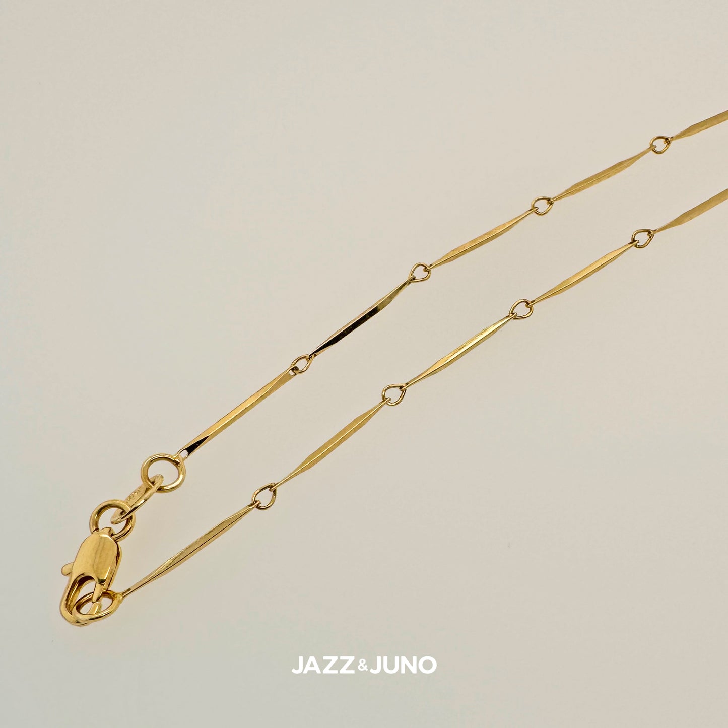 18K gold-filled Straw Silk Chain