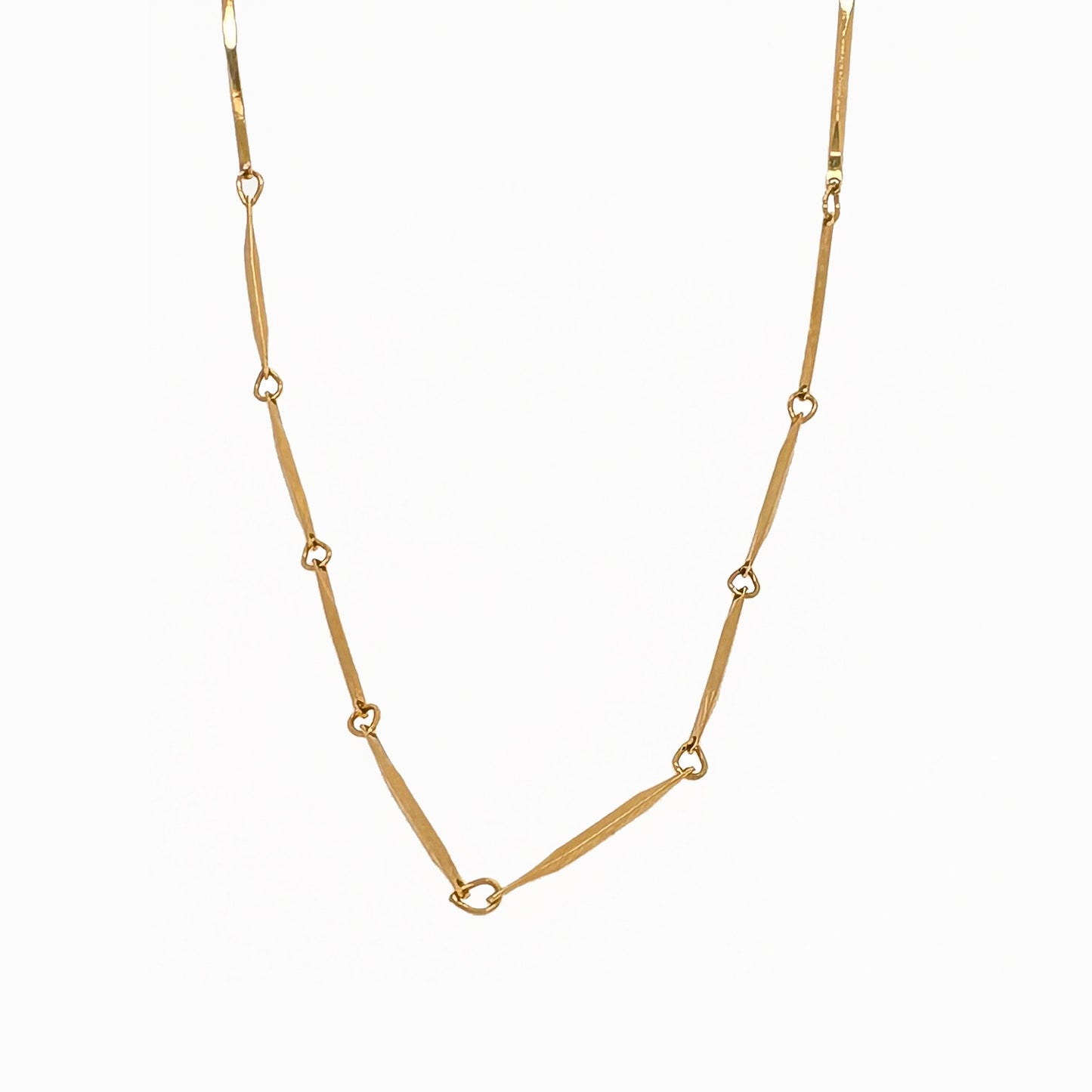18K gold-filled Straw Silk Chain