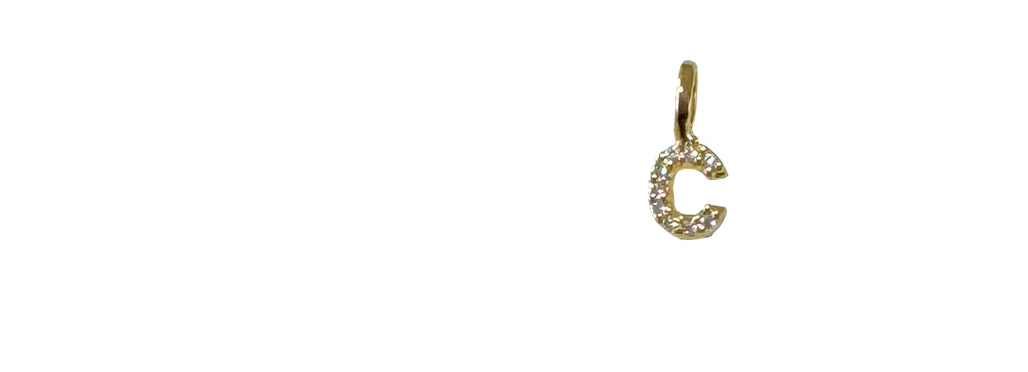 18K gold-filled Atelier Initial Charms