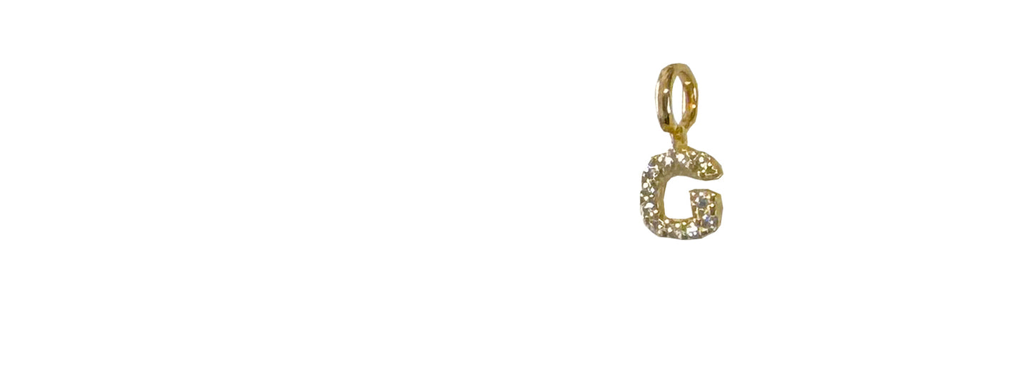 18K gold-filled Atelier Initial Charms
