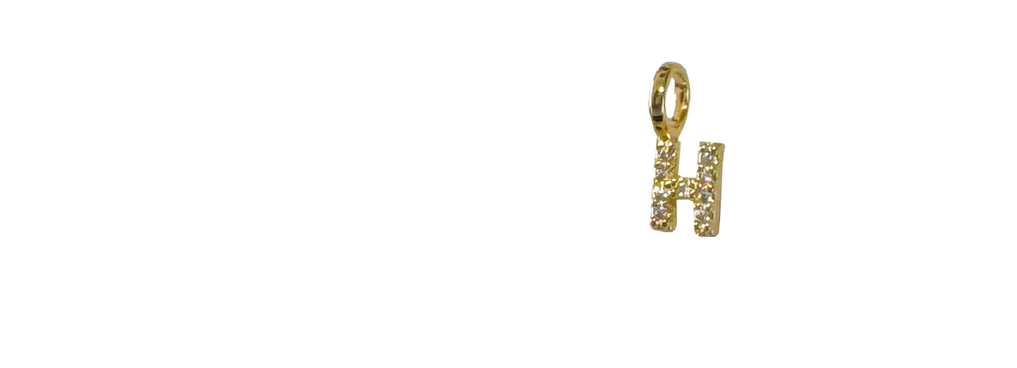18K gold-filled Atelier Initial Charms
