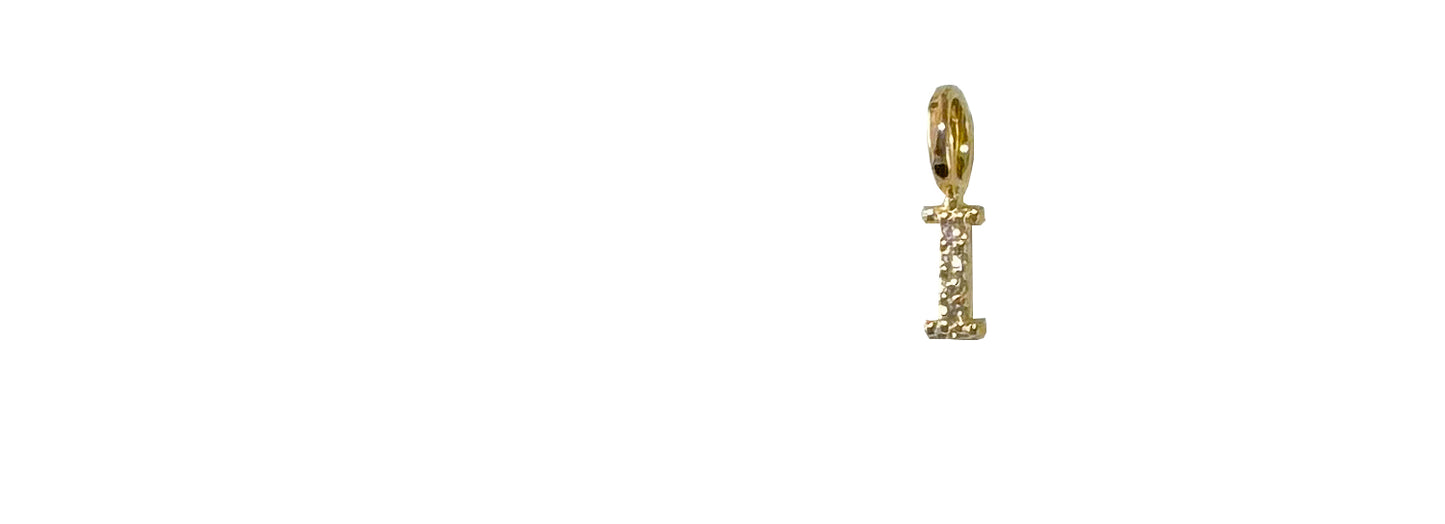 18K gold-filled Atelier Initial Charms