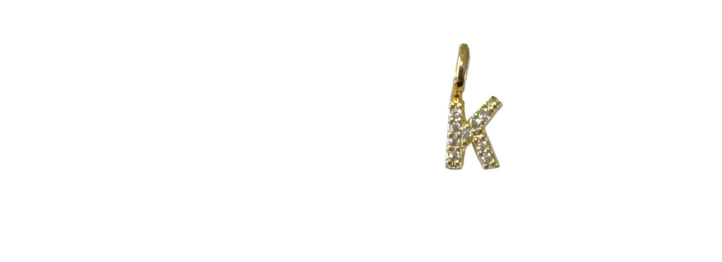 18K gold-filled Atelier Initial Charms