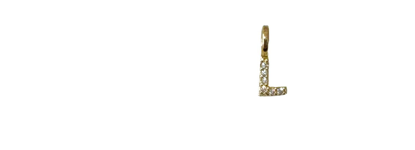 18K gold-filled Atelier Initial Charms