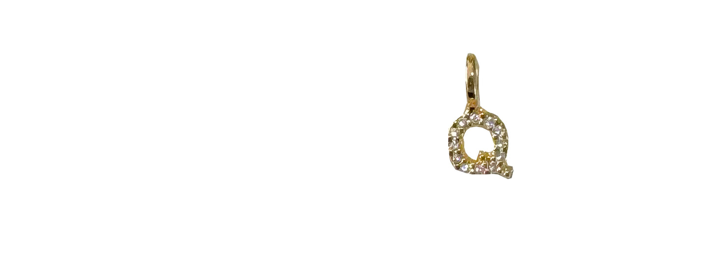 18K gold-filled Atelier Initial Charms