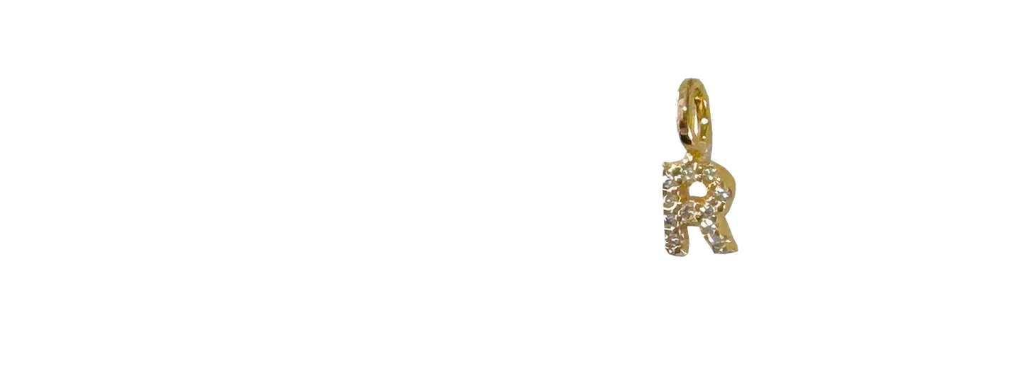 18K gold-filled Atelier Initial Charms