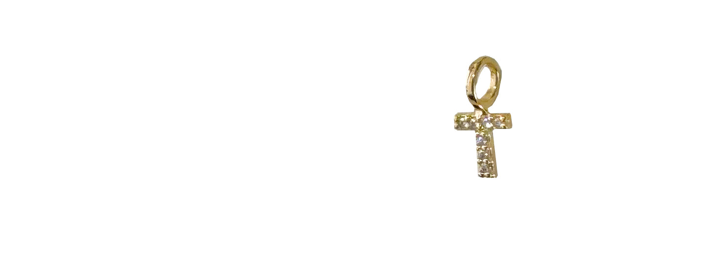 18K gold-filled Atelier Initial Charms
