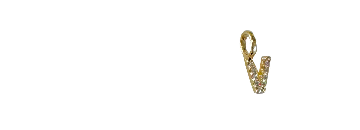 18K gold-filled Atelier Initial Charms