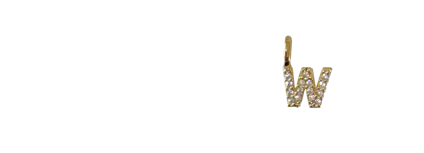18K gold-filled Atelier Initial Charms