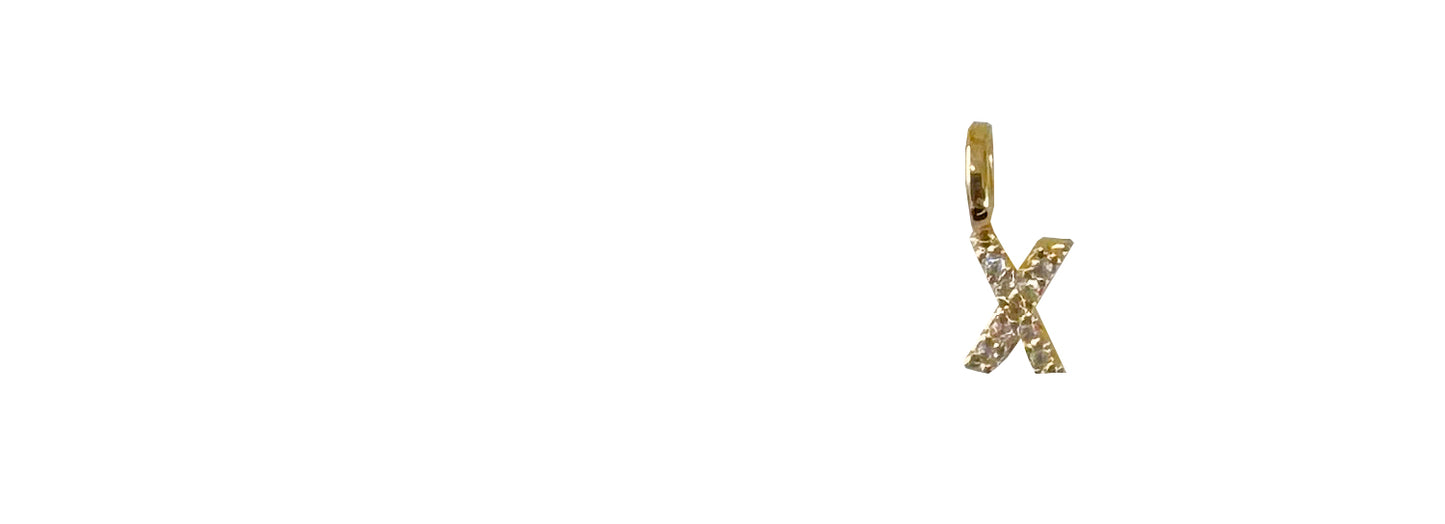 18K gold-filled Atelier Initial Charms