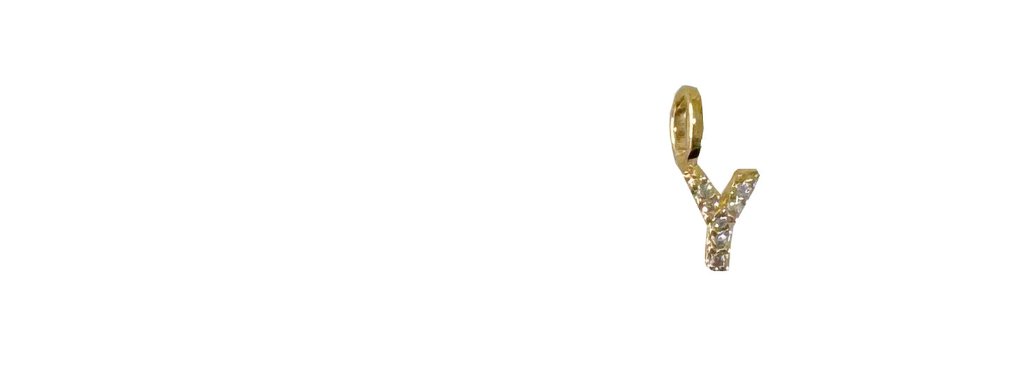 18K gold-filled Atelier Initial Charms