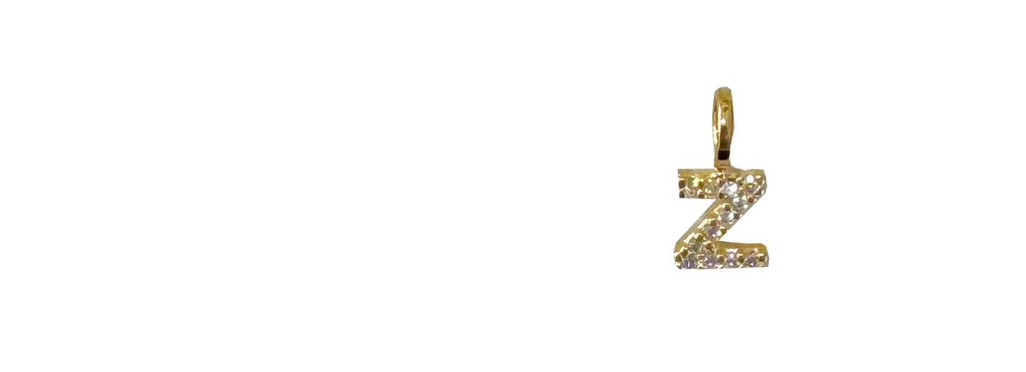18K gold-filled Atelier Initial Charms