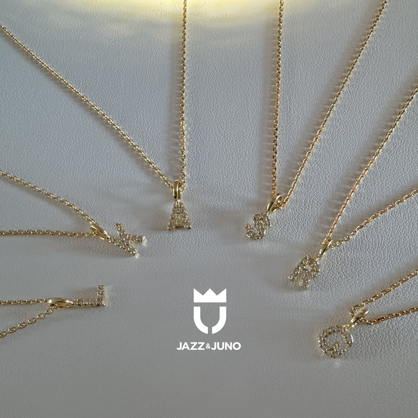 18K gold-filled Atelier Initial Charms