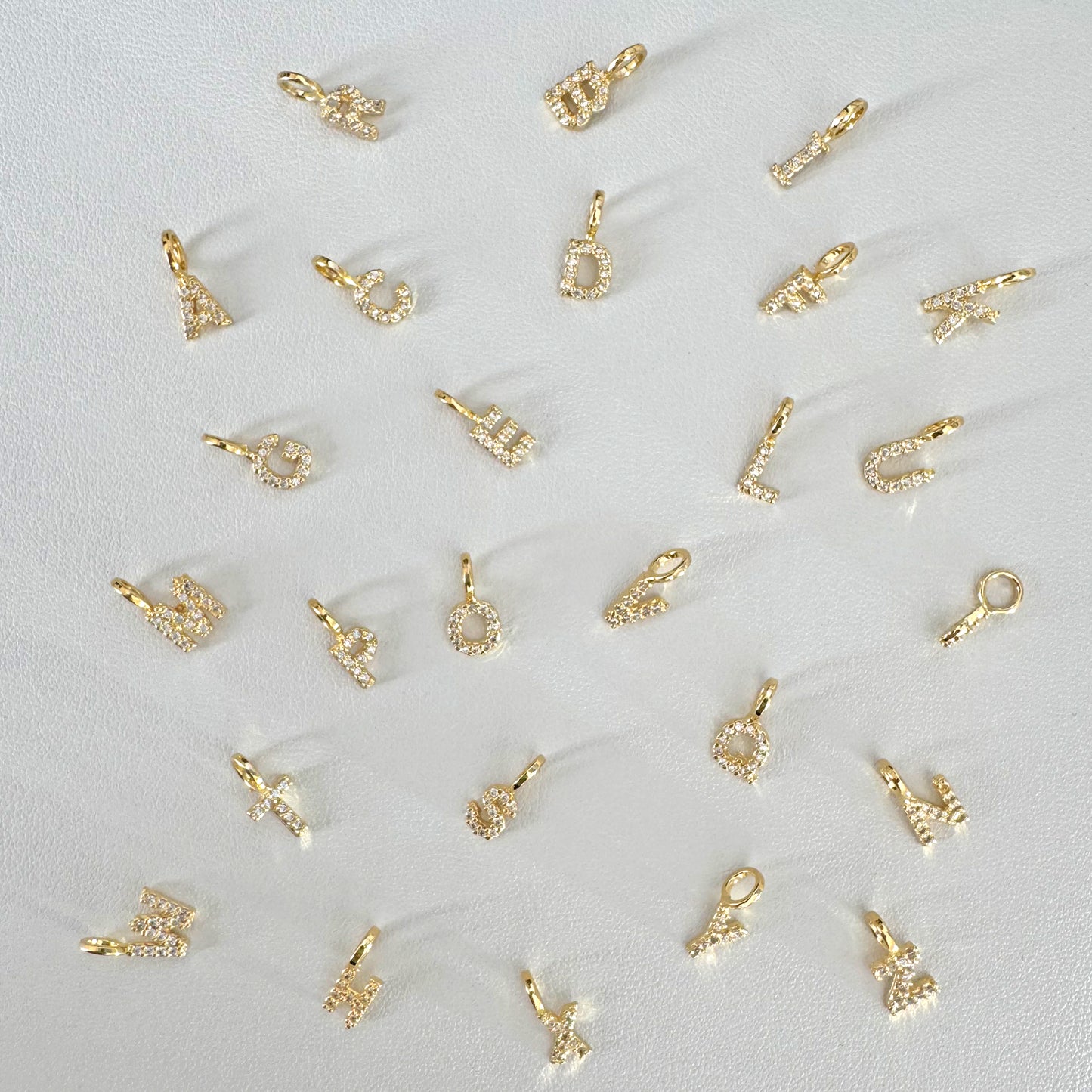 18K gold-filled Atelier Initial Charms