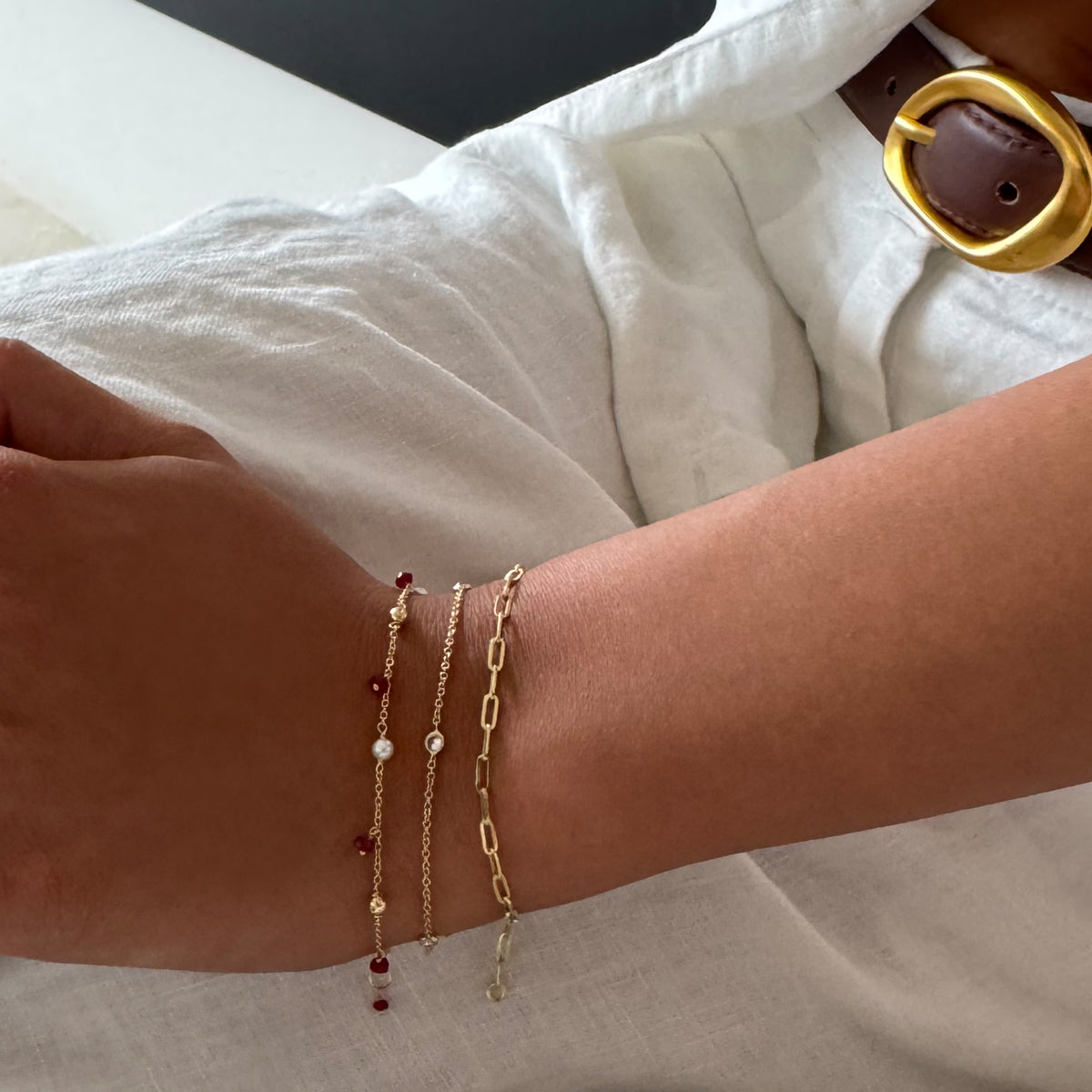 Blush Riviera Bracelet