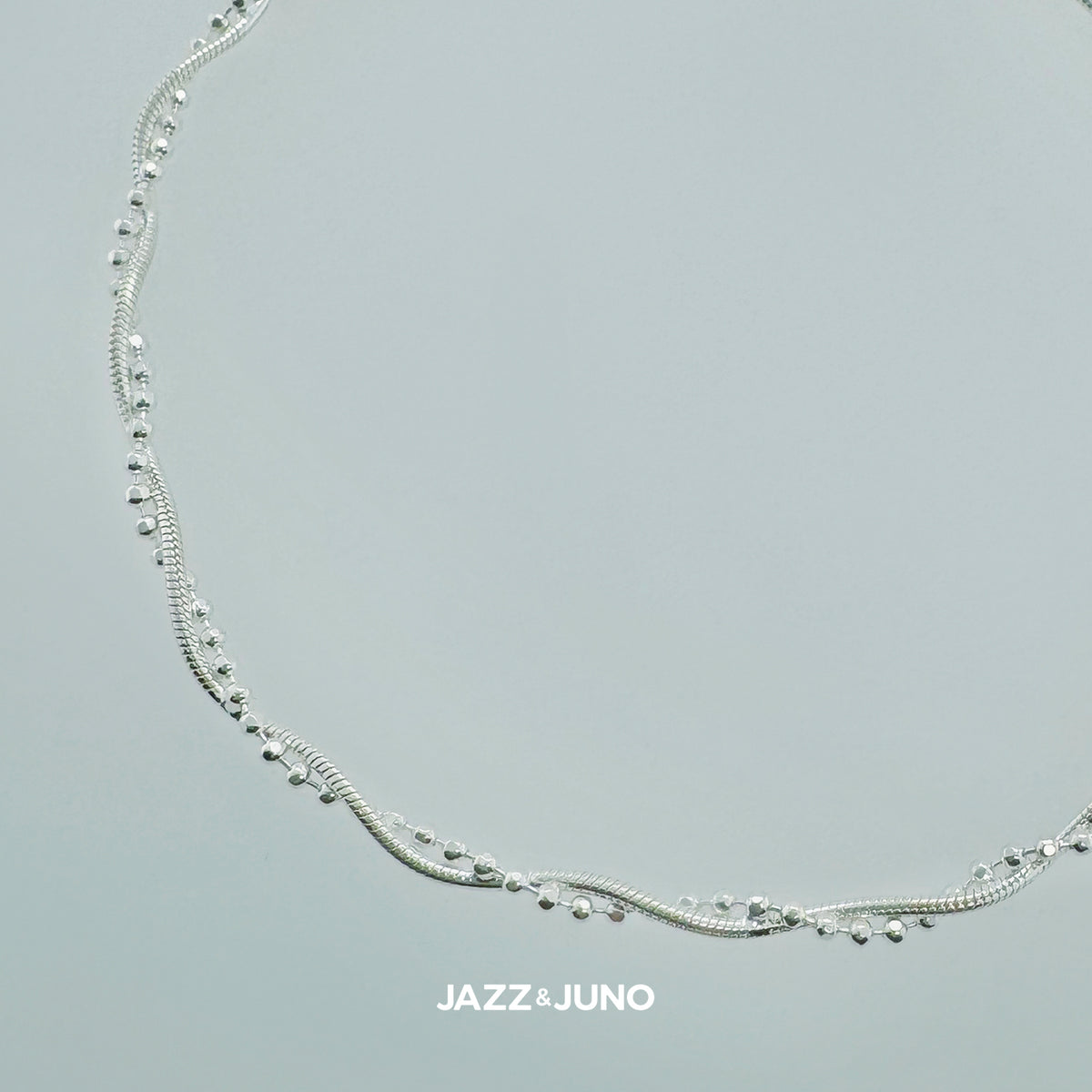 925 Sterling Silver Celine Necklace