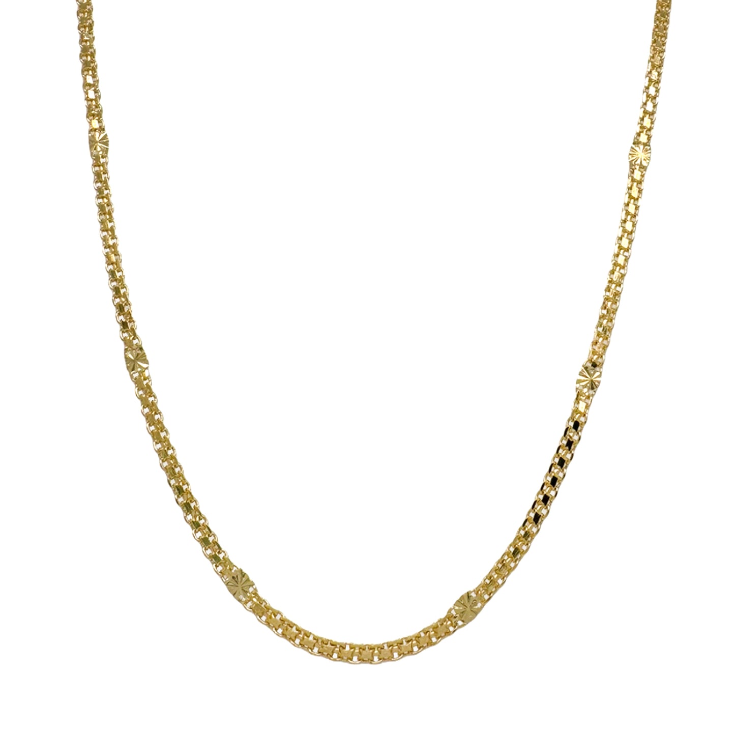18K gold-filled Rose Necklace