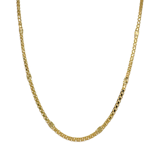 18K gold-filled Rose Necklace