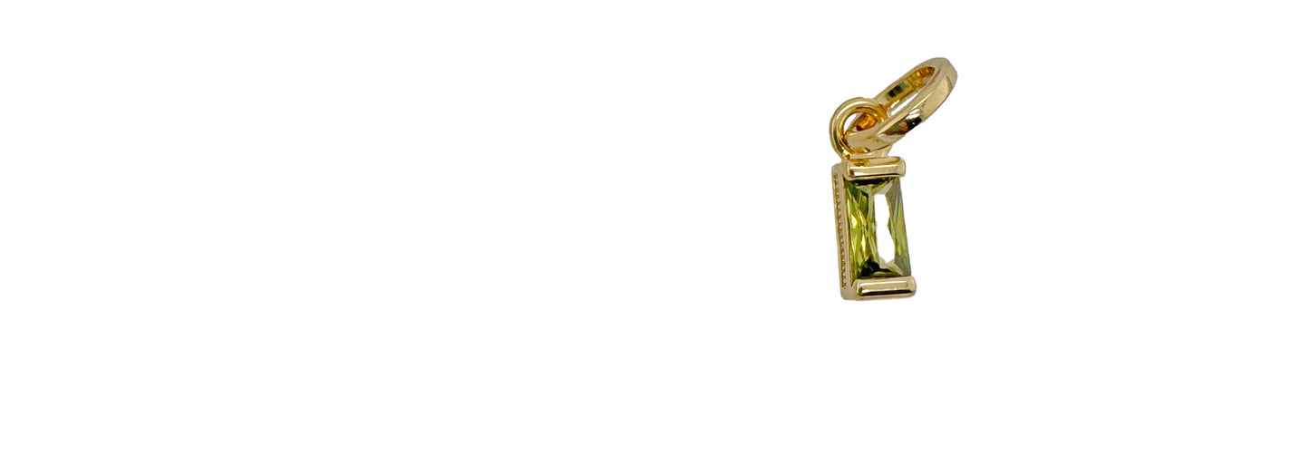 18K gold-filled Signature Birthstone Charms