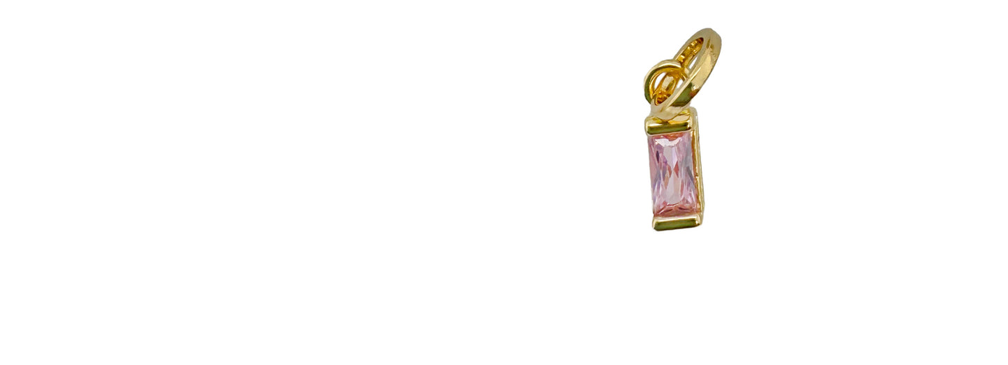 18K gold-filled Signature Birthstone Charms