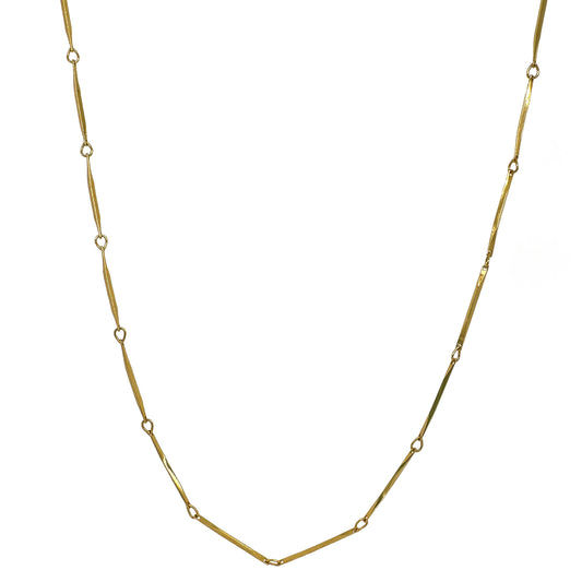 18K gold-filled Straw Silk Chain