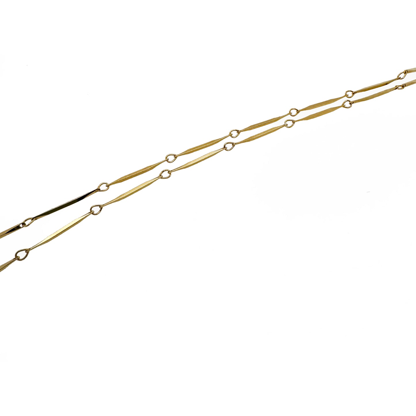 18K gold-filled Straw Silk Chain