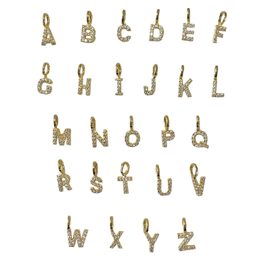 18K gold-filled Atelier Initial Charms
