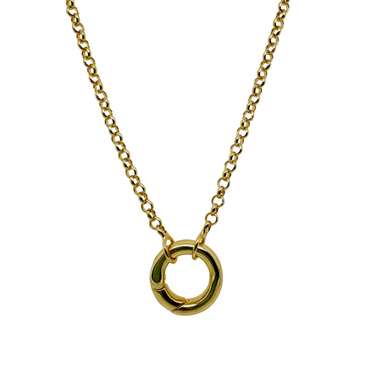 18K gold-filled Eternity Necklace