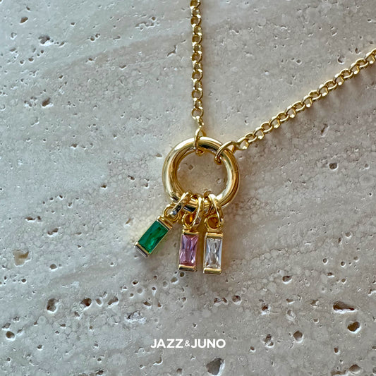 18K gold-filled Eternity Necklace