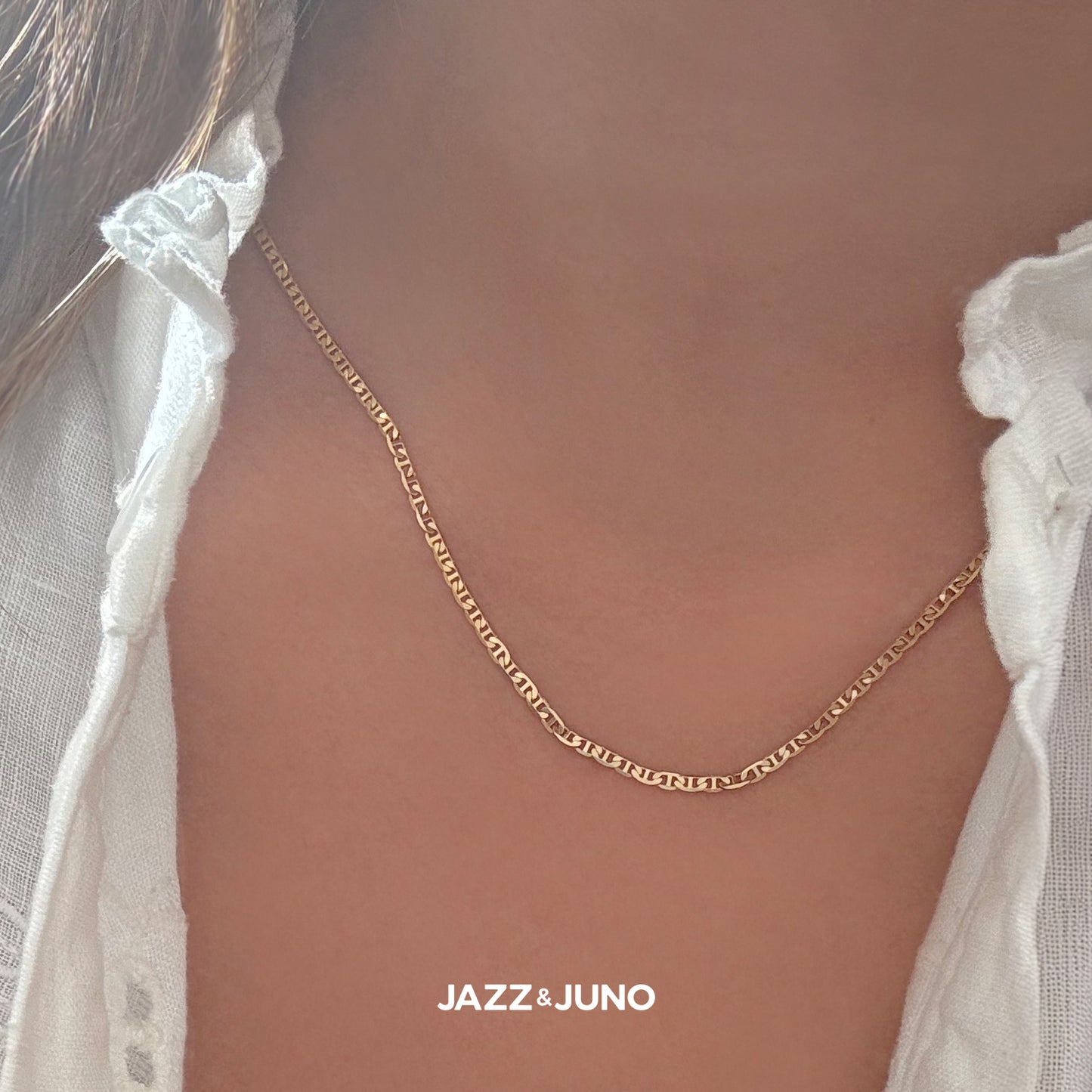 18K gold-filled Marinella Necklace
