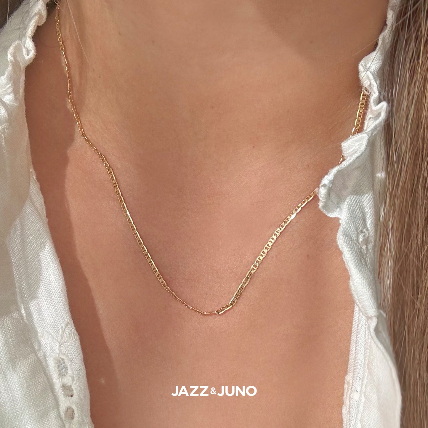 18K gold-filled Marinella Necklace