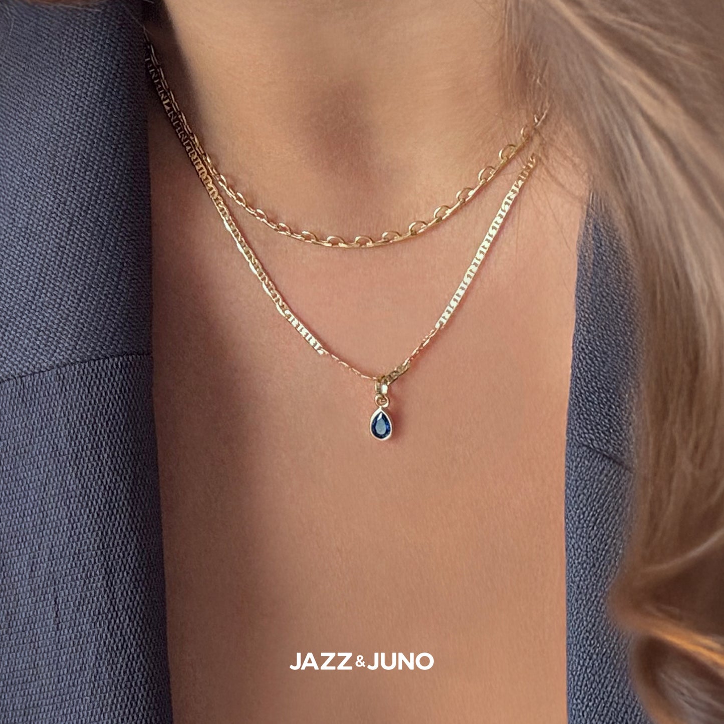 18K gold-filled Aura Lace Choker