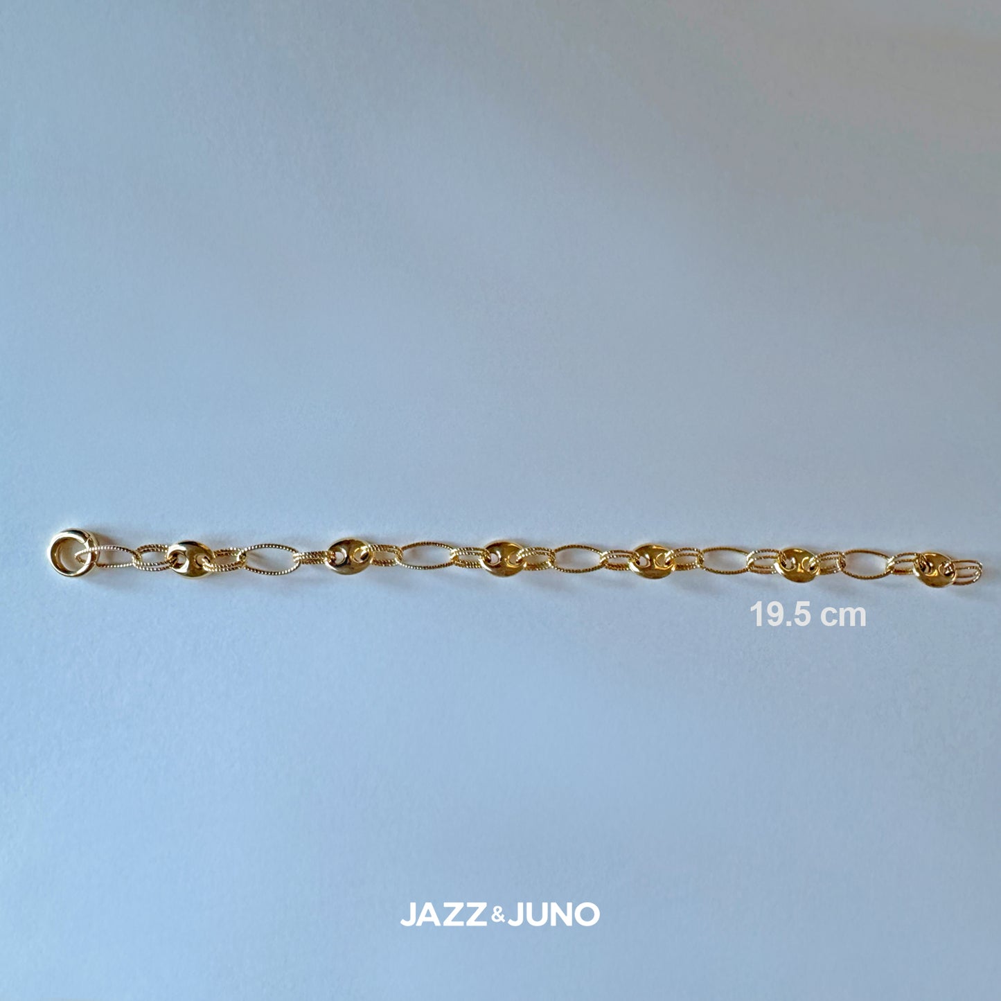 18K gold-filled Puffy Mariner Bracelet