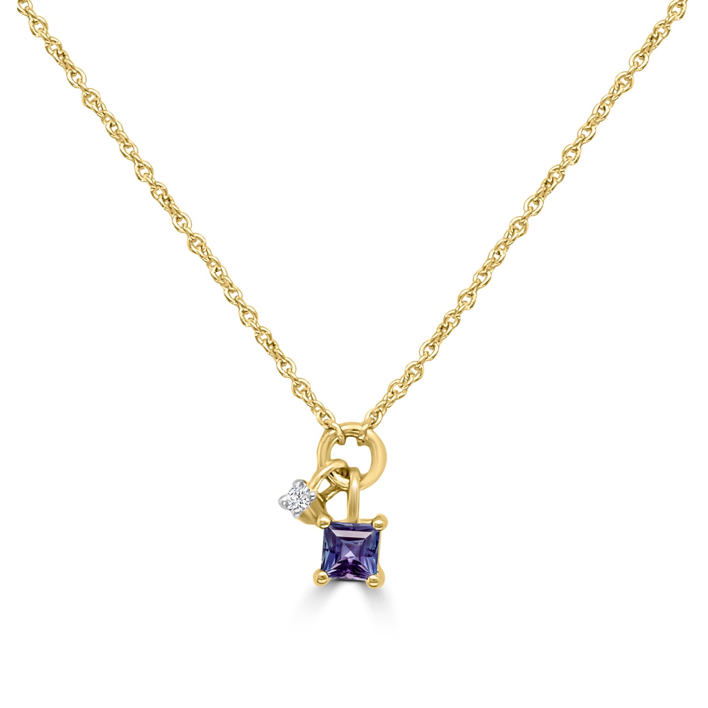 Azure Halo Necklace
