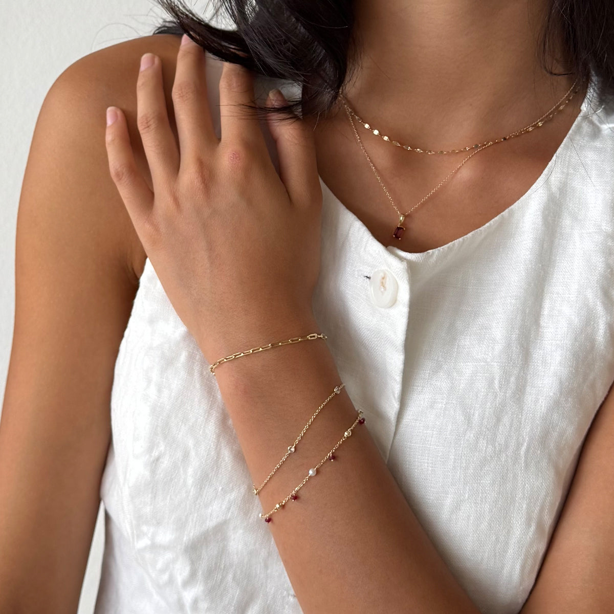Blush Riviera Bracelet