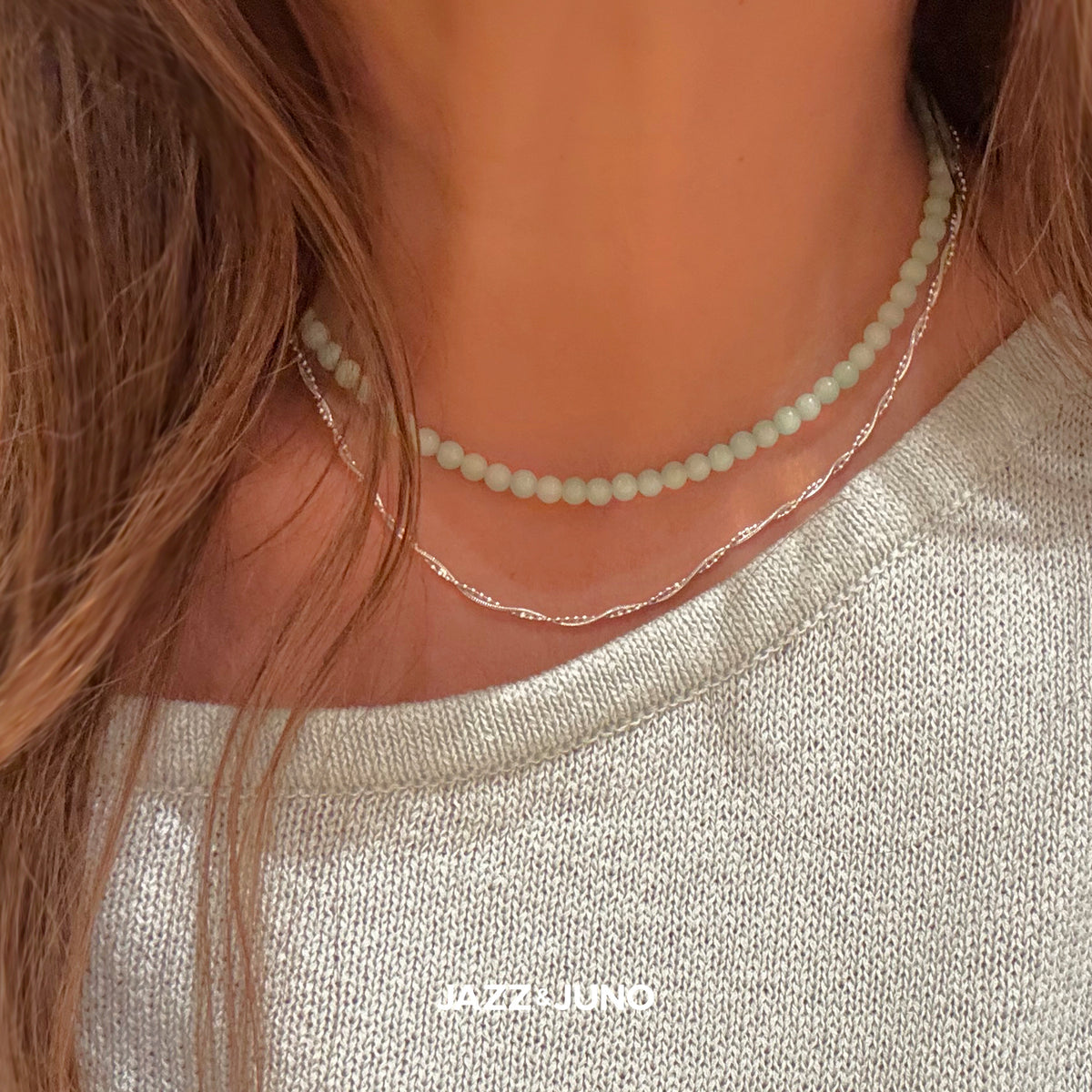 925 Sterling Silver Celine Necklace