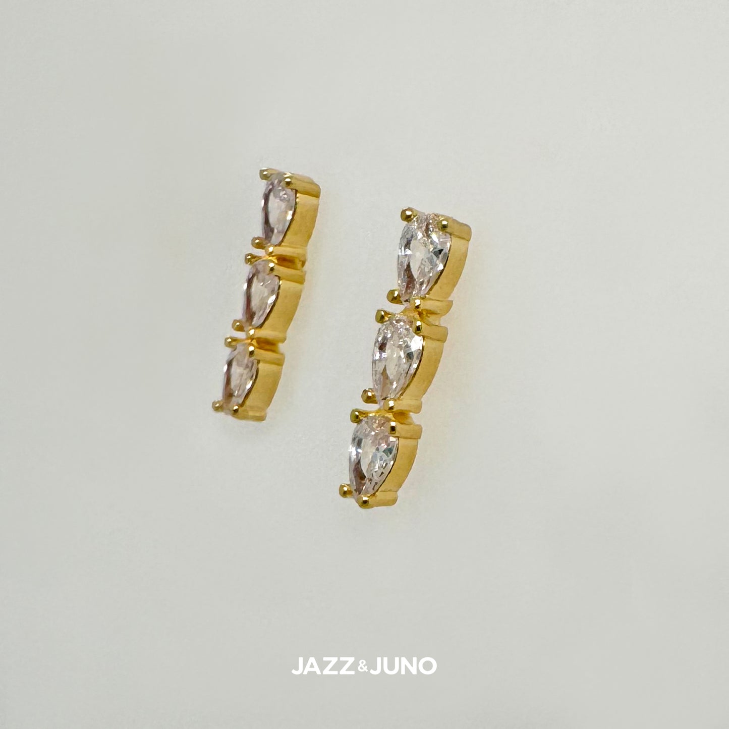 18K gold-filled Vienna Earrings