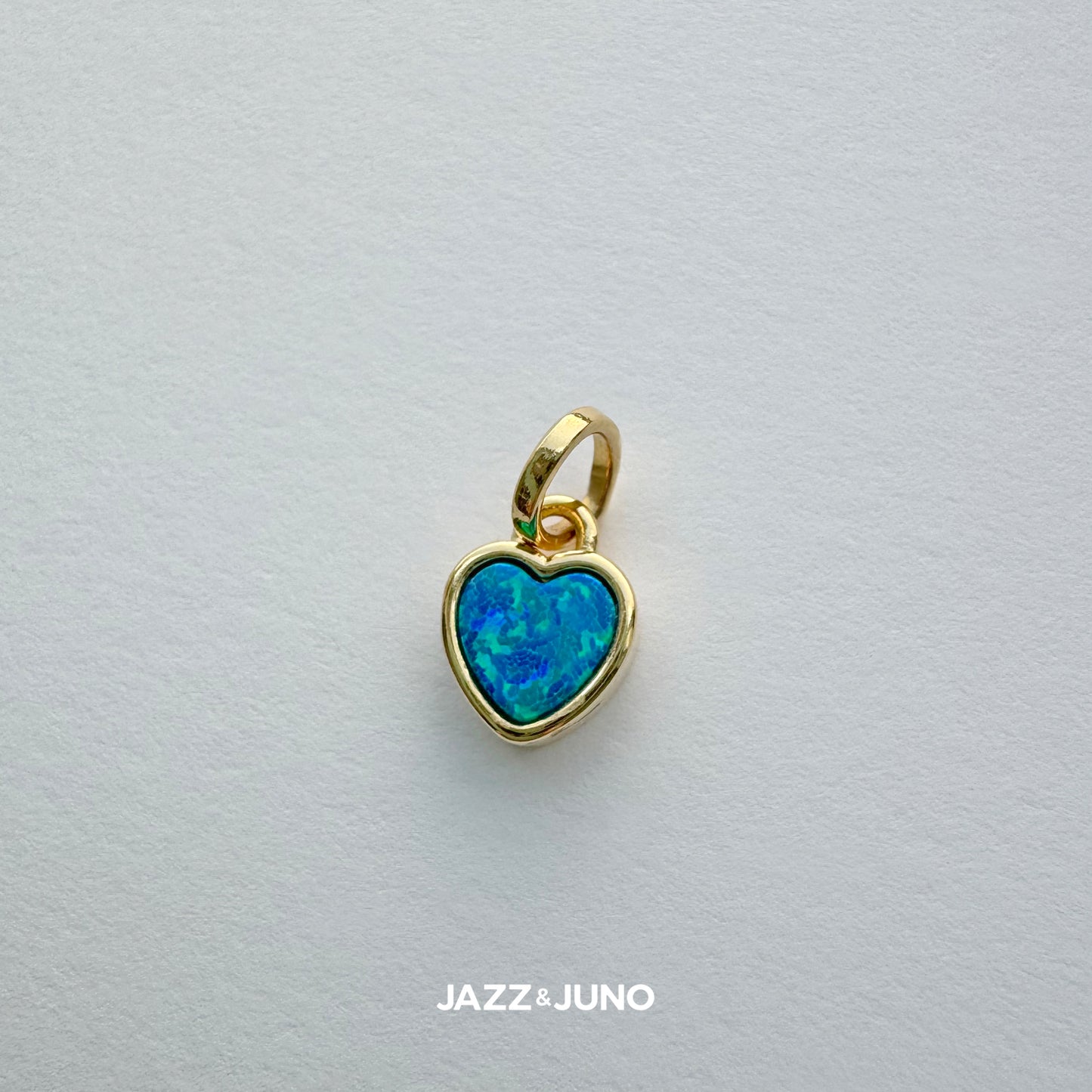 18K gold-filled Little Opal Charm